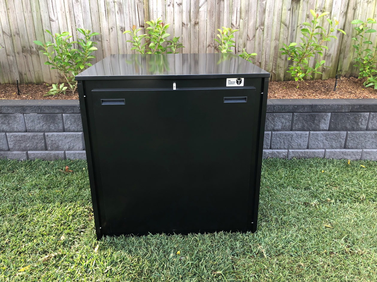 The Filter Box Company The Original Acoustic Pool Equipment Cover